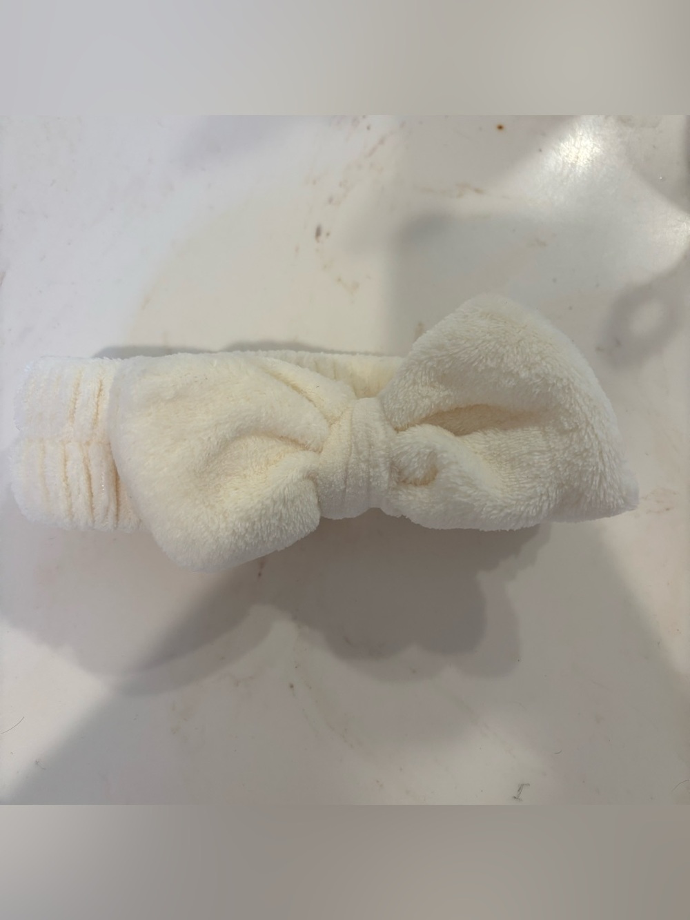 ❤️ NWOT cream spa headband